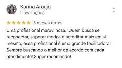 Depoimento de Karina Araujo
